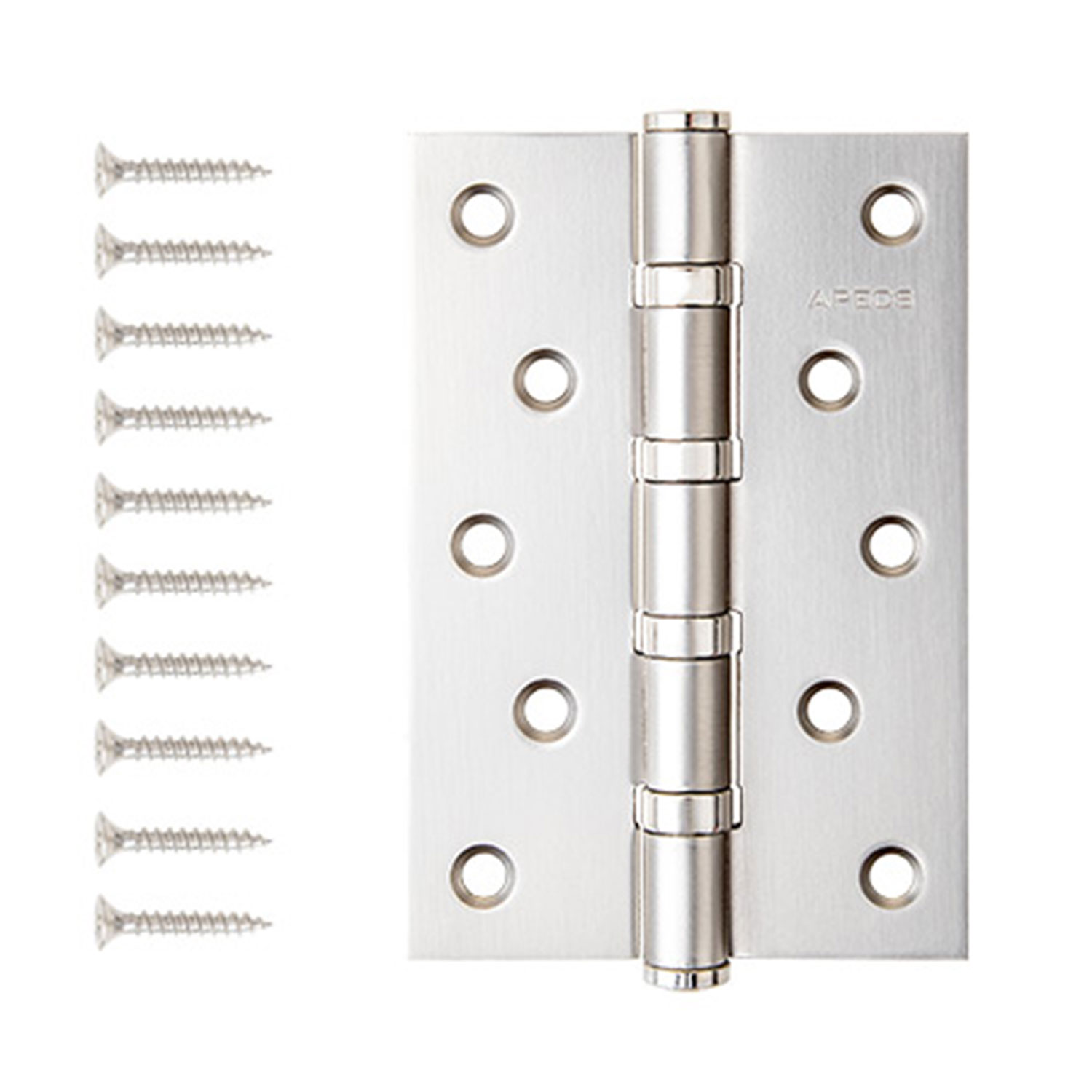 Петля врезная Apecs 120*80-B4-Steel-NISM