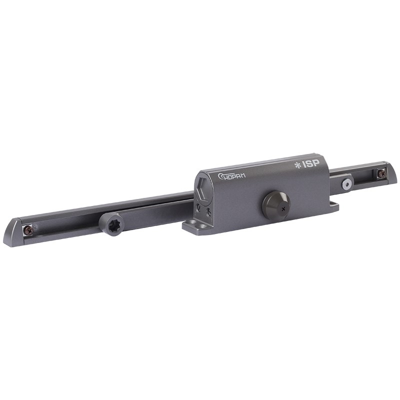 Доводчик дверной НОРА-М Isparus 430 Slider со скользящей тягой (от 40 до 100 кг) - Графит